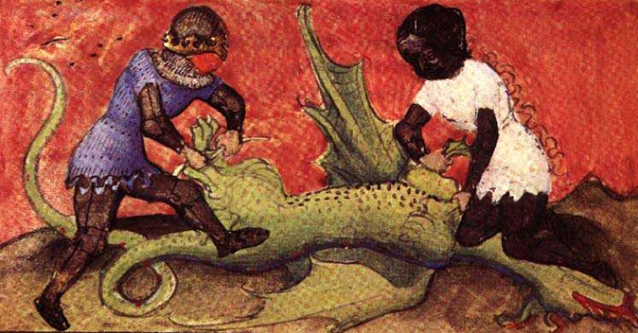 Иллюстрация из алхимического трактата «Восходящая Аврора», XVI в.