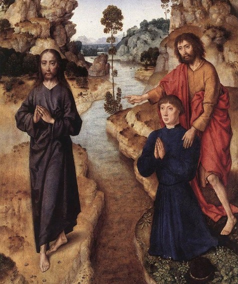 Се — Агнец Божий. Картина нидерландского живописца Д. Боутса, XV в.