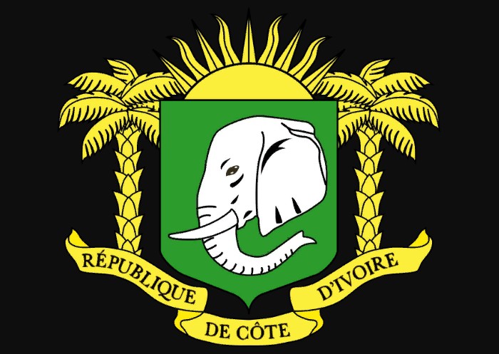 Герб Республики Кот-д’Ивуар (до 1997 г.)