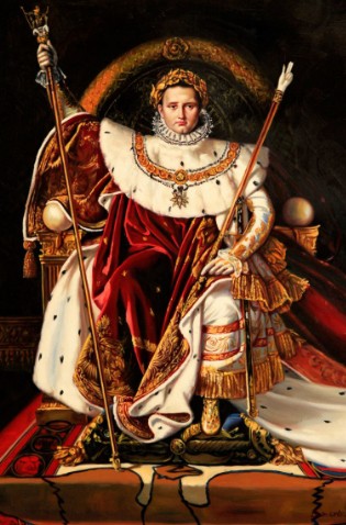 Ж.-О.-Д. Энгр. Портрет императора Наполеона I
