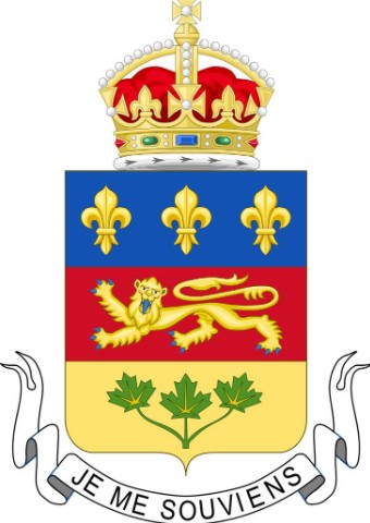 Герб канадской провинции Квебек