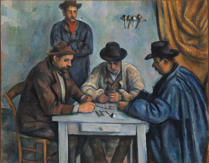 Поль Сезанн. Игроки в карты. 1890-1892 гг.