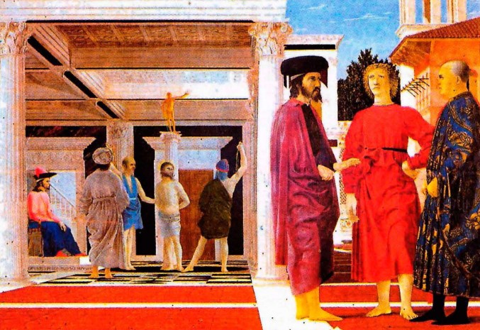 П. делла Франческа. Бичевание Христа. 1460 г. 