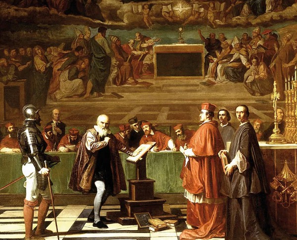 Картина Ж.-Н. Робер-Флери «Галилей перед судом инквизиции»