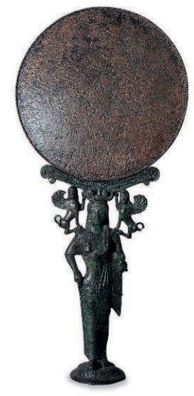 зеркало в форме женщины (Древняя Греция)