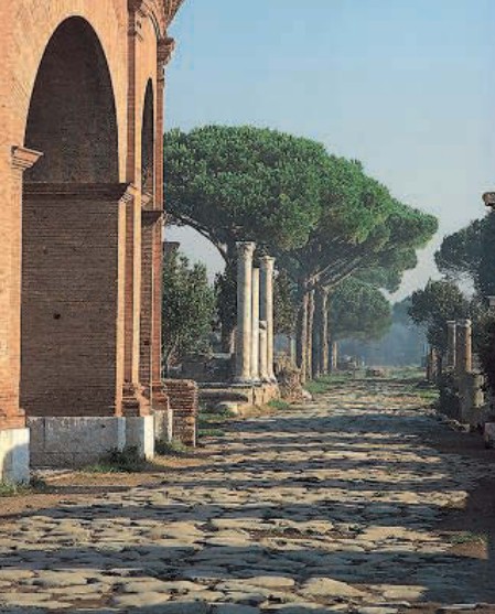 Типичная римская дорога