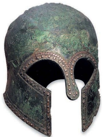 бронзовый шлем из Коринфа