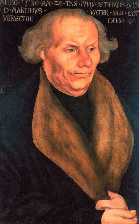А. Кранах Старший. Портрет Ганса Лютера. 1527 г. 
