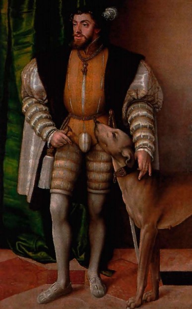Я. Сейсенеггер. Портрет императора Карла V. 1532 г.