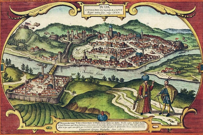 Толедо (один из центров восстания) в «Атласе городов земного мира» Брауна и Хогенберга. 1598 г. 