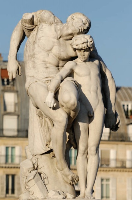 Клятва Спартака, французская скульптура