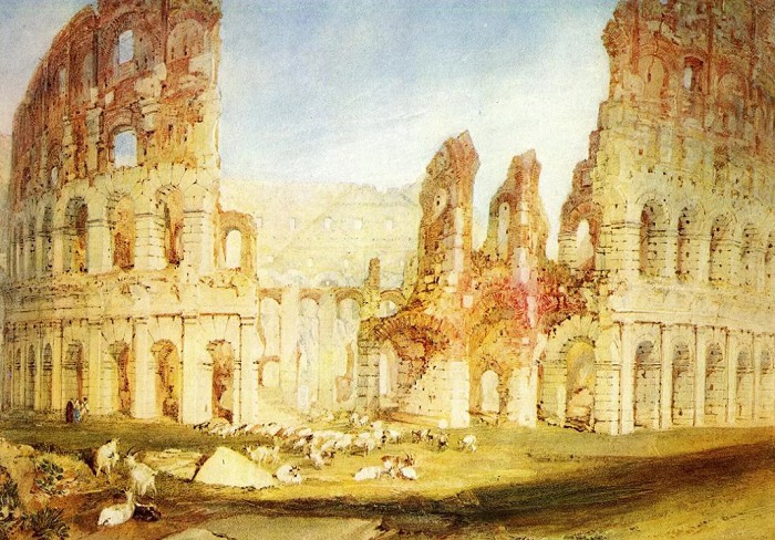 «Колизей». Уильям Тёрнер, 1820 г.
