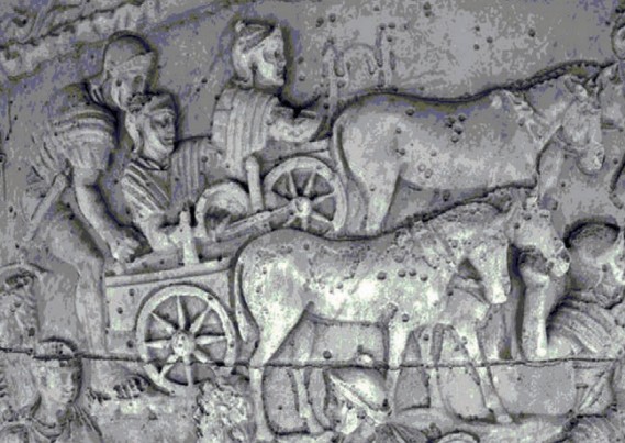Барельеф с колонны Траяна