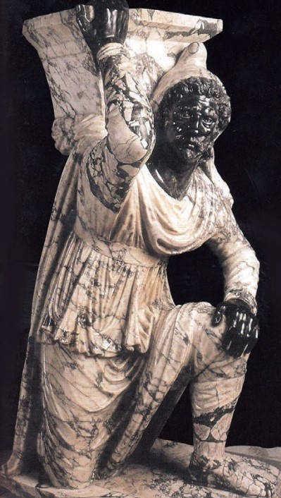 Статуя раба из Северной Африки