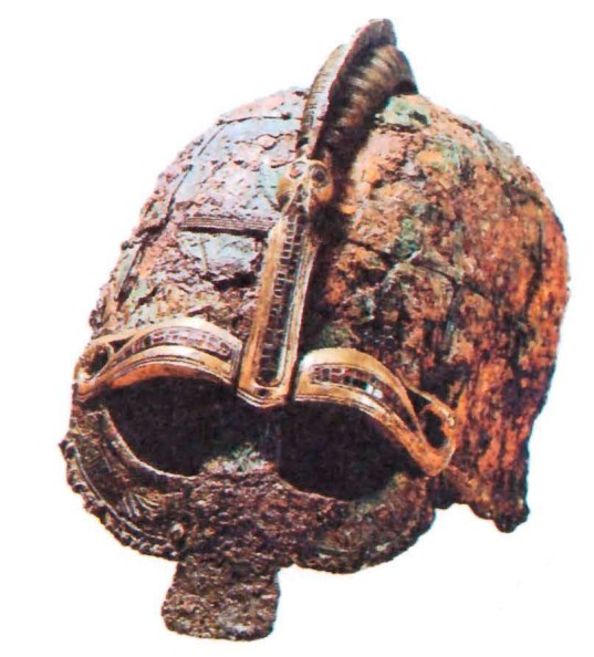 Железный шлем викингов