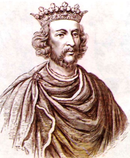 Король Генрих III. Рисунок. Начало XX в.