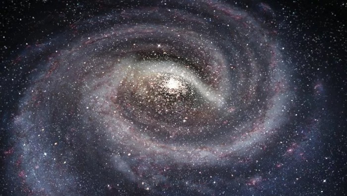 Звезды в центре галактики Млечный Путь