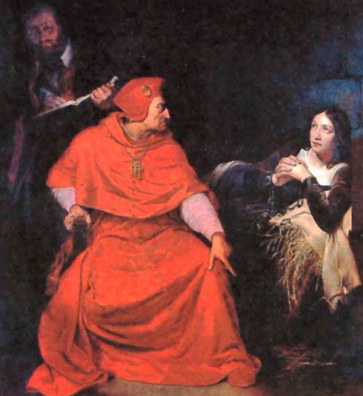 Жанна д'Арк на допросе