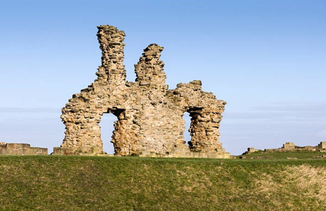 Руины замка Уэйкфилд. Йоркшир