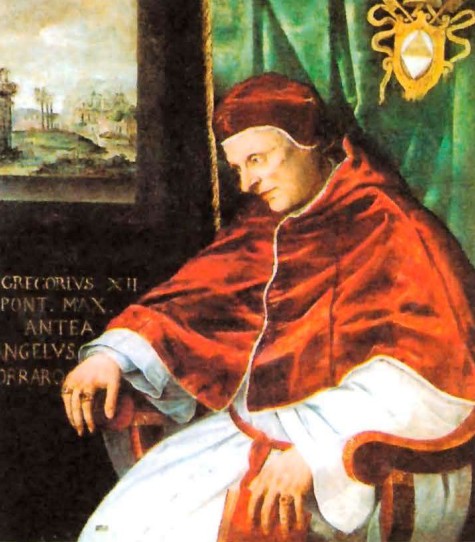 Джованни Джироламо Муциано. Папа Григорий XII. XVI в.
