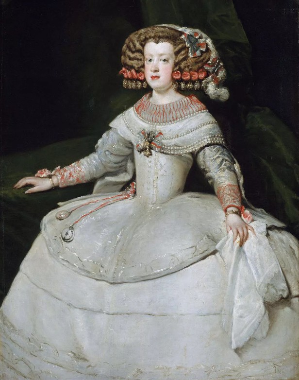 Д. Веласкес. Портрет инфанты Марии Терезии в возрасте 14 лет. 1652-1653 гг. 