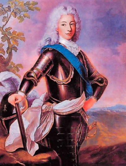 А. С. Белль. Портрет Людовика XV. XVIII в. 