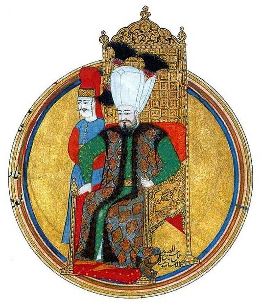 Султан Мехмед IV. Турецкая миниатюра. 1674-1683 