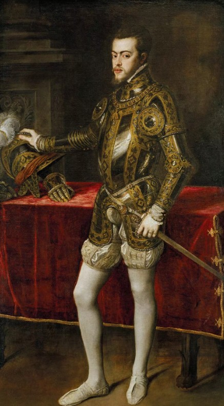 Тициан. Король Испании Филипп II. 1550 г. 