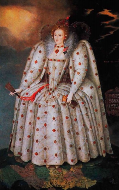 М. Герартс Младший. Портрет Елизаветы I 1592 г. 