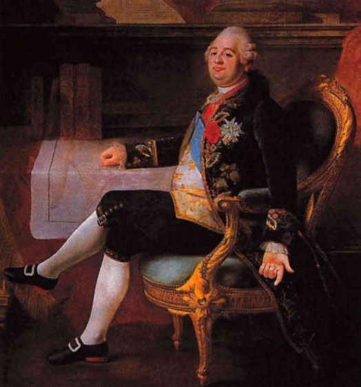 Ж. Бозе. Людовик XVI, король Франции. Не позднее 1785 г. 