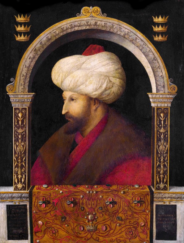 Дж. Беллини. Портрет Мехмеда II. 1480 г.