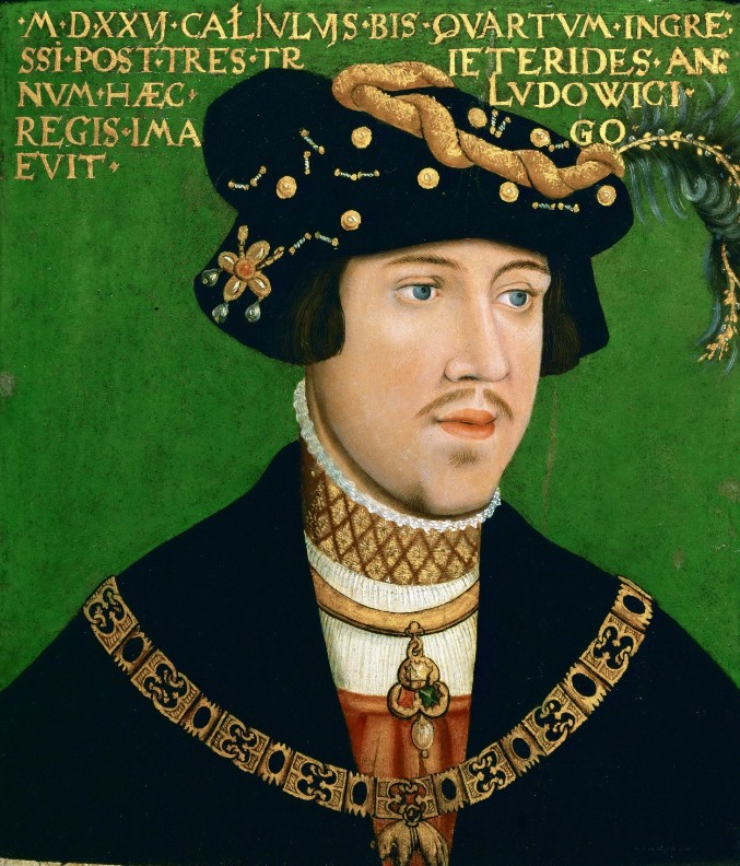 Г. Крель. Король Лайош II. 1522 г. 