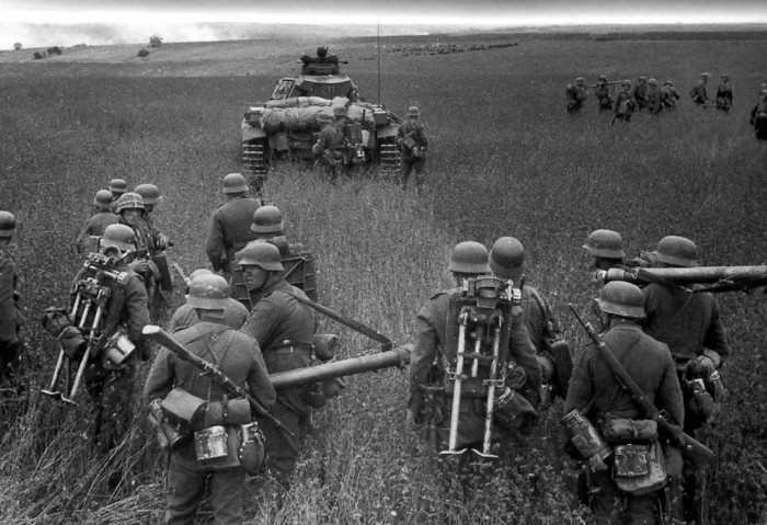 нападение немецких войск
