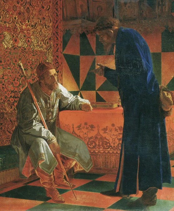 Г С. Седов. Иван Грозный и Малюта Скуратов. 1870 г.
