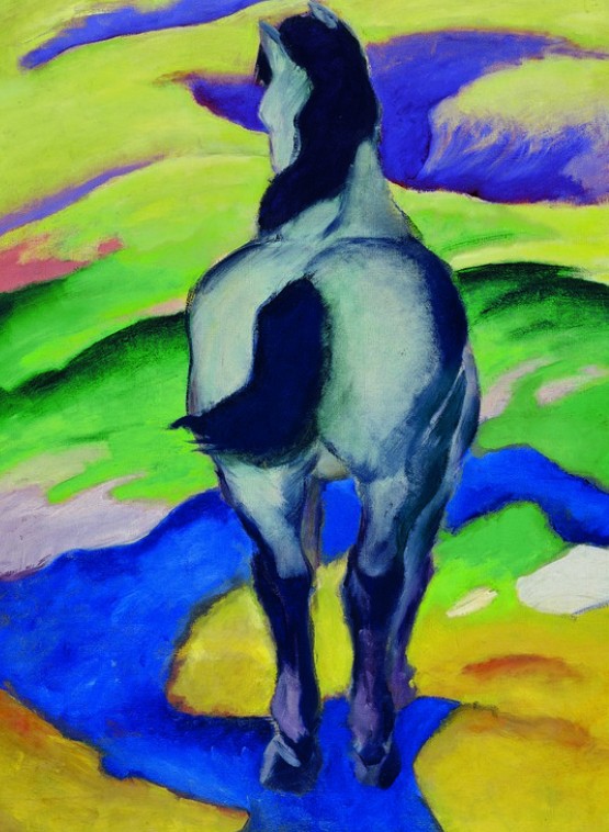 Синяя лошадь II. Франц Марк. 1911 г.