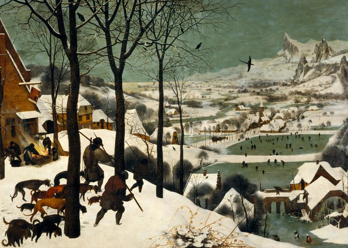 Охотники на снегу. Питер Брейгель Старший. 1565 г.