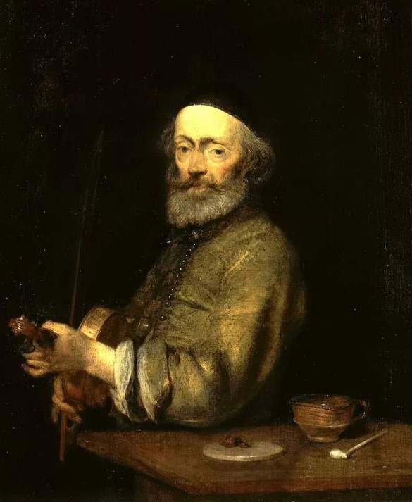 Скрипач. Герард Терборх. Около 1665 г.