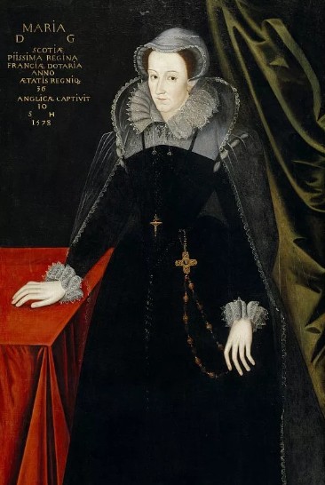 Портрет Марии Стюарт. Неизвестный художник 1578 г.