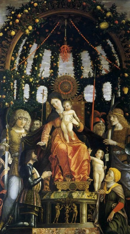 Мадонна делла Витториа. Андреа Мантенья. 1496 г.