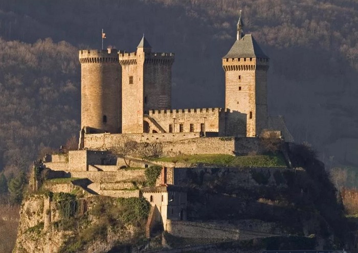 Замок Фуа. Франция. Первое упоминание — 987 г.
