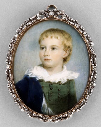 Портрет мальчика. Джеймс Никсон. 1810—1820 гг