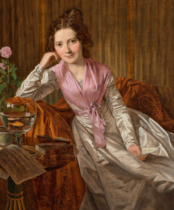 Актриса Тереза Кронес. Фердинанд Вальдмюллер. 1824 г