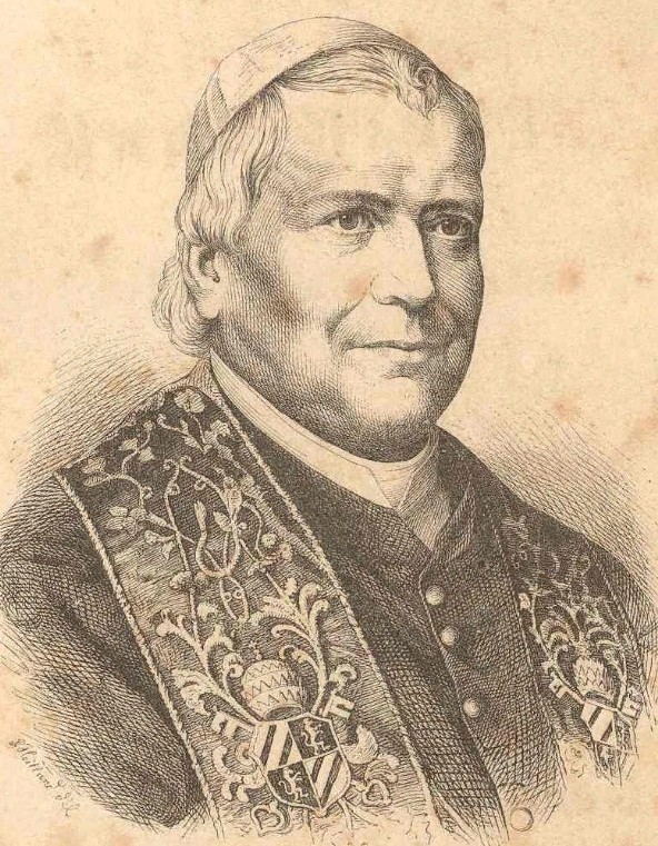 Карл Бенцингер (Папа Пий IX). 1870 г. 