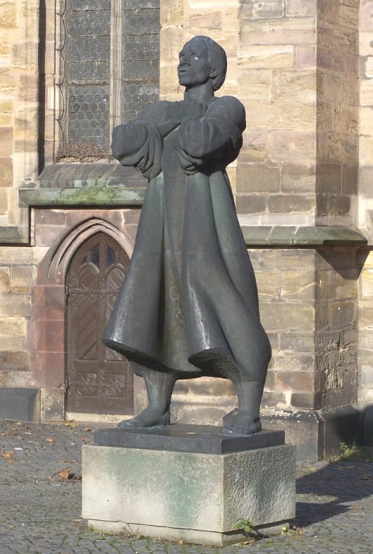 Томас Мюнцер. Статуя в церкви Св. Екатерины, г. Цвиккау