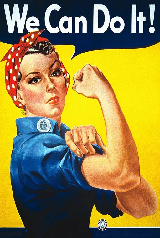 Дж. Г. Миллер. «Мы это можем!» Плакат 1942 г.