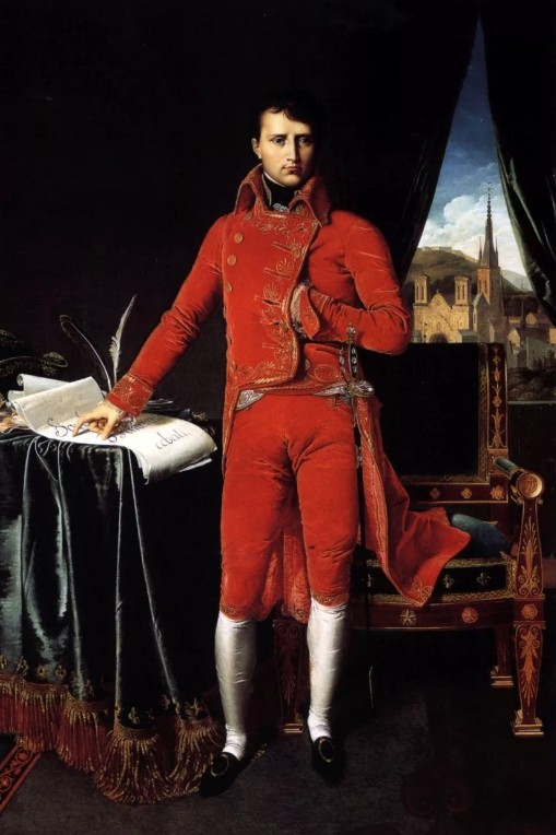 Ж.-О.Д.Энгр. Бонапарт - первый консул. 1804 г.