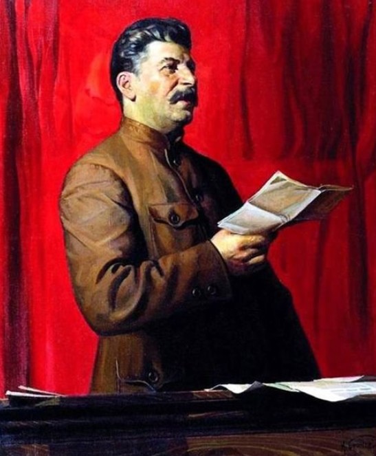 Портрет Сталина. 1933 г.