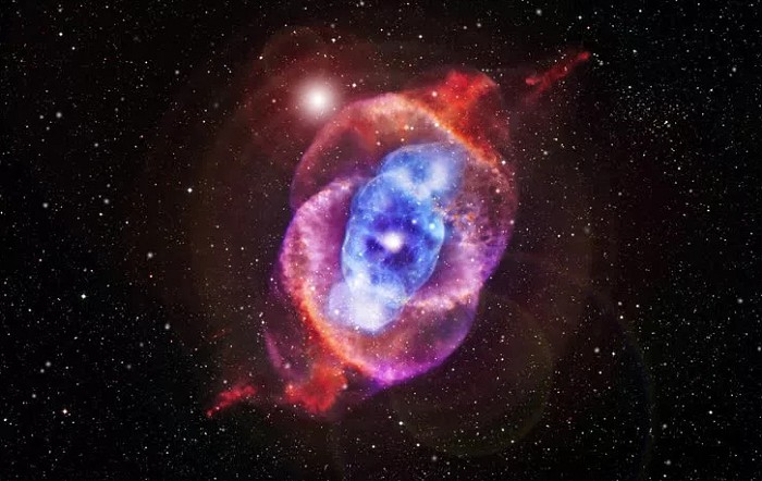 Туманность Кошачий Глаз, или NGC 6543
