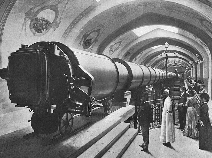 Телескоп Всемирной выставки в Париже. 1900 г.