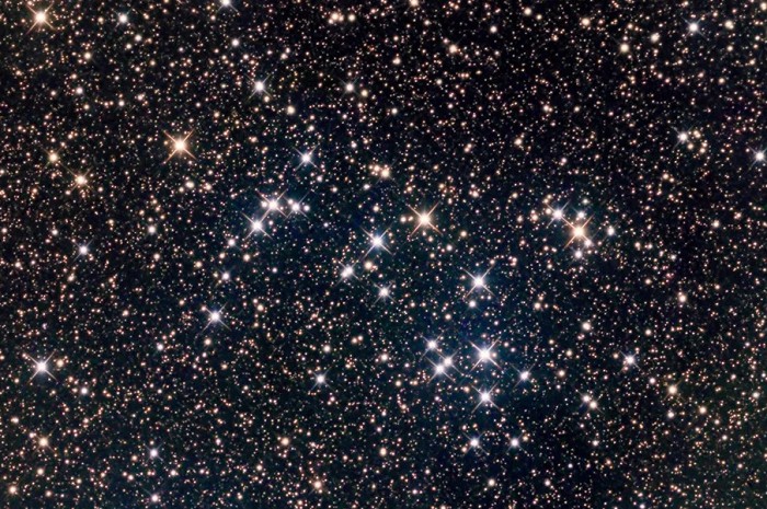 Звездное скопление NGC6633 в созвездии Змееносец